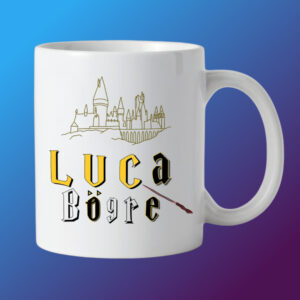 Harry Potter bögre egyedi névvel