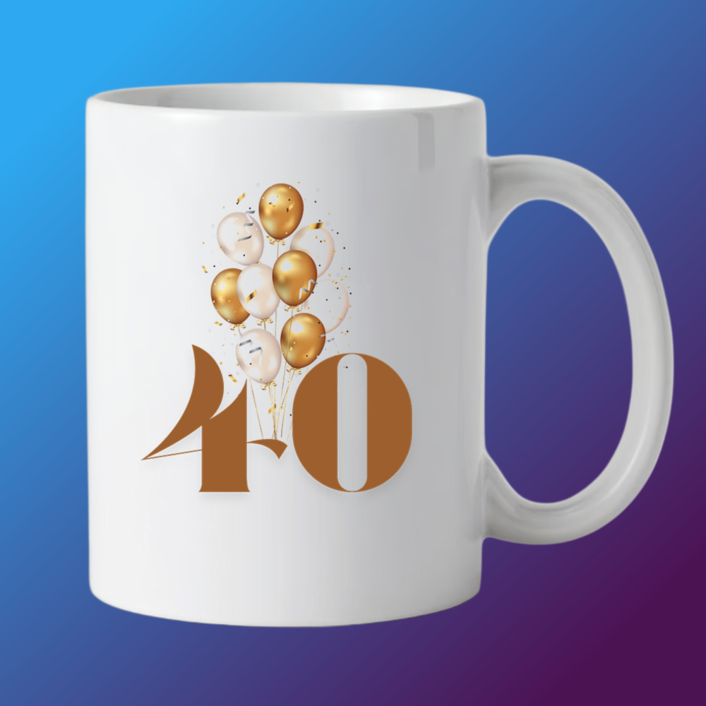 Szülinap bögre saját évszámmal