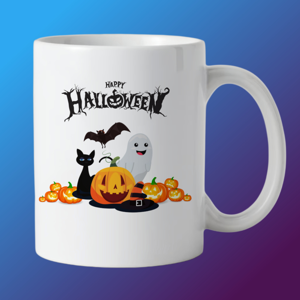 Happy Halloween bögre