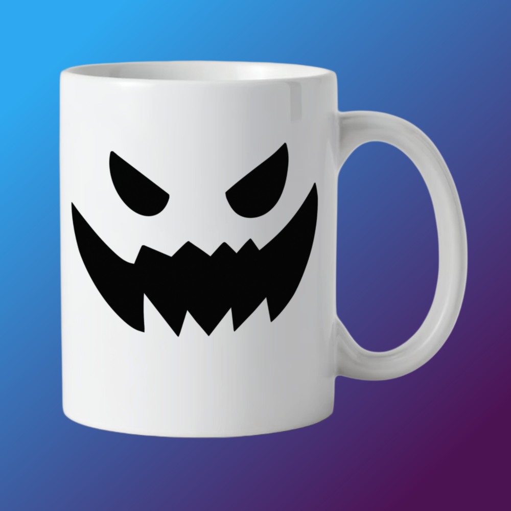 Gonosz Halloween bögre