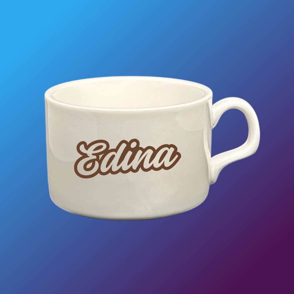 Kávéscsésze saját névvel (fiatalos)